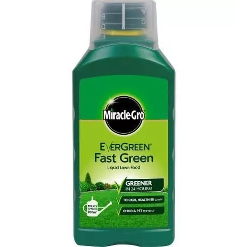 Miracle-Gro® EverGreen® Fast Green Liquid Lawn Food Concentrate 1ltr