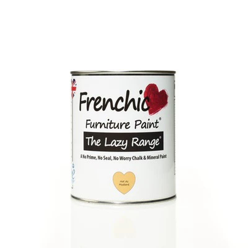 Frenchic Lazy Paint - Hot As Mustard (750ml)