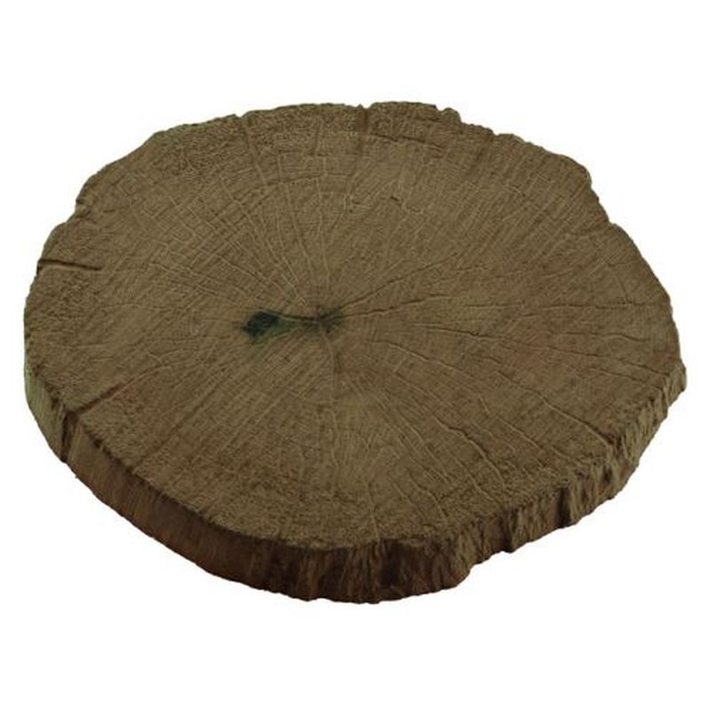 Kelkay Timber Stepping Stone - 400mm - Timber Brown