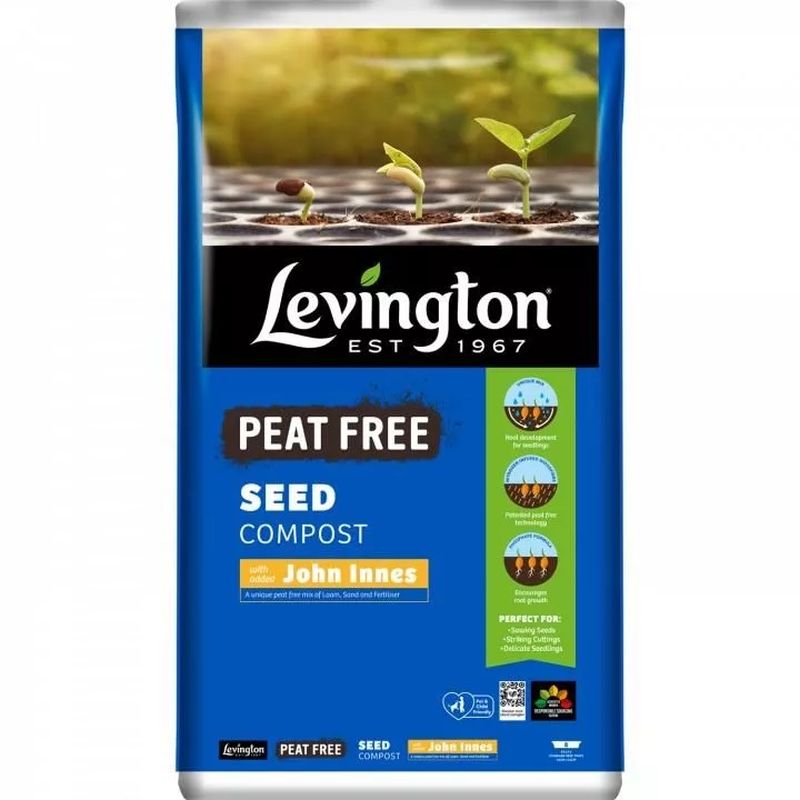 Levington® Peat Free Seed Compost with added John Innes 25ltr