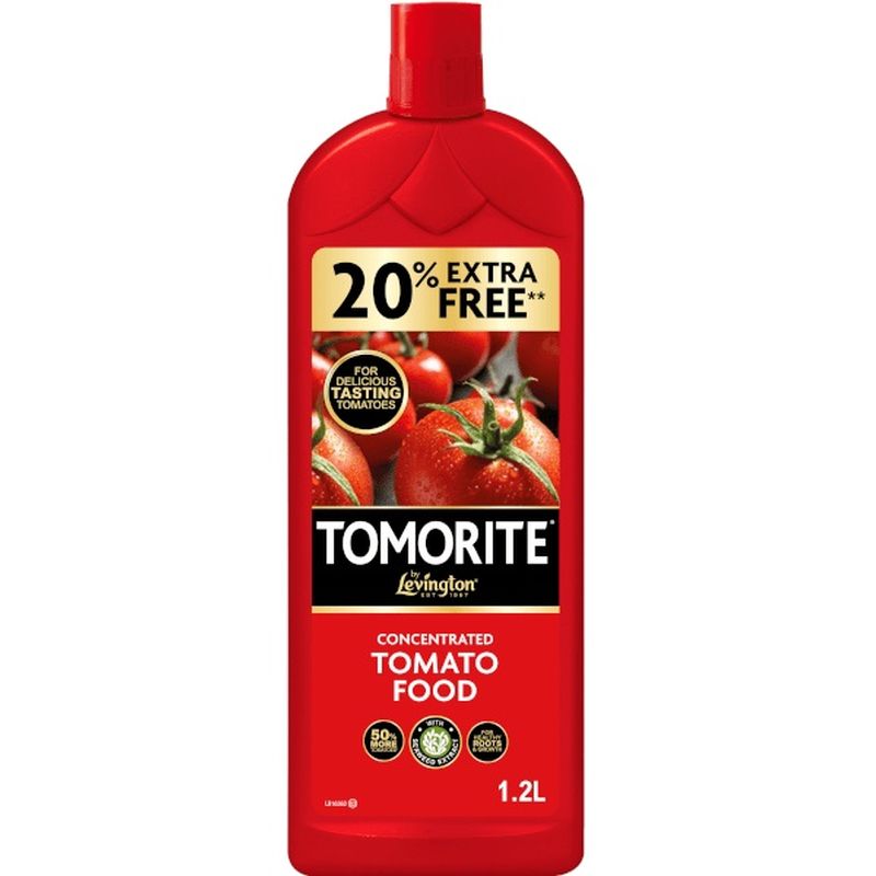 Levington® Tomorite® Concentrated Tomato Food 1ltr + 20% Extra Free