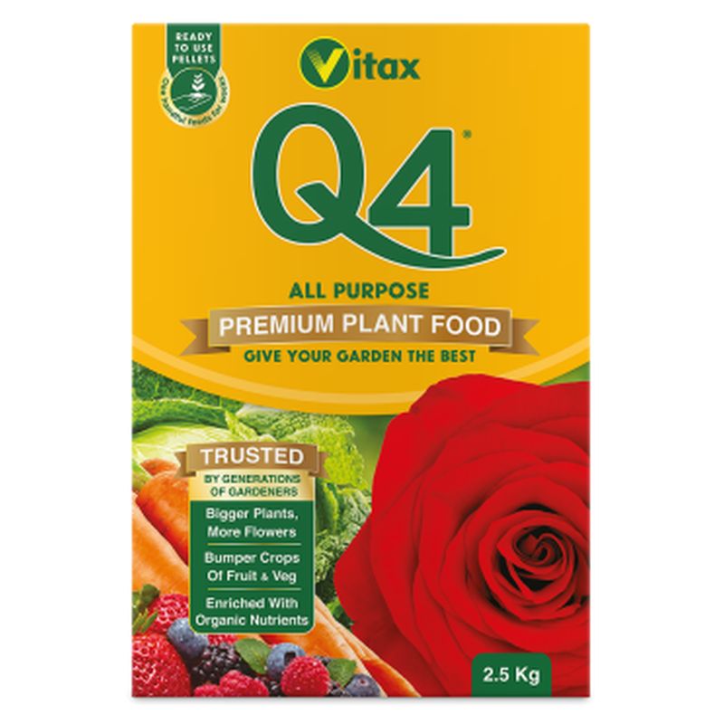 Vitax Q4 Fertiliser 2.5kg