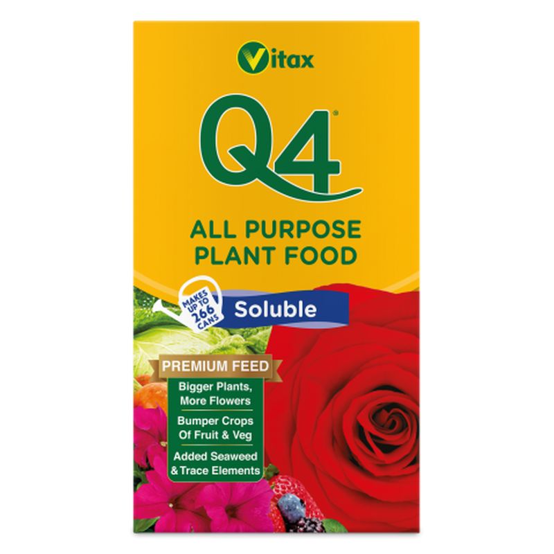 Vitax Q4 Q4 Premium Soluble Plant Food 1kg