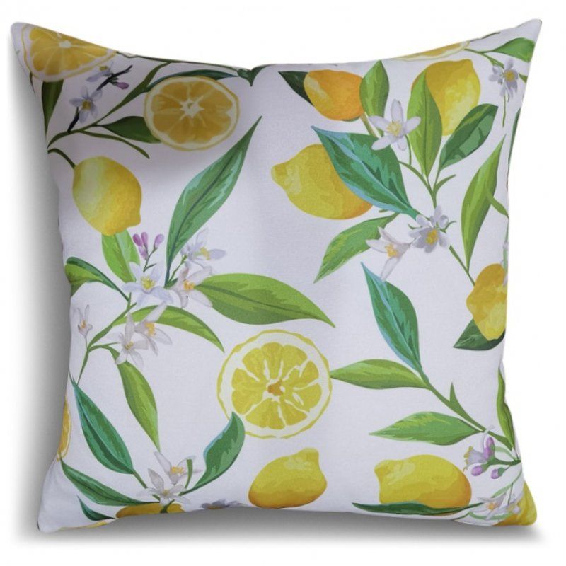 LeisureGrow Scatter Cushion - 46 x 46cm - Lemon Trees