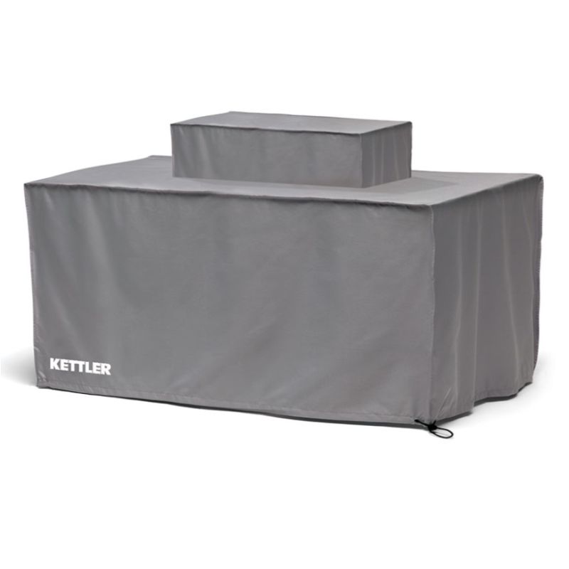 KETTLER COVER PALMA FIRE PIT TABLE - GREY