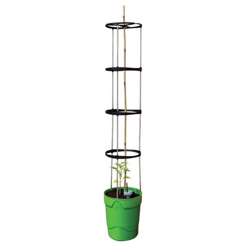 Self Watering Grow Pot Tower - Green