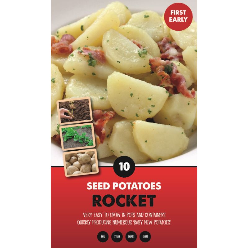 Kapiteyn | Rocket First Early Seed Potatoes - Taster Pack (10)
