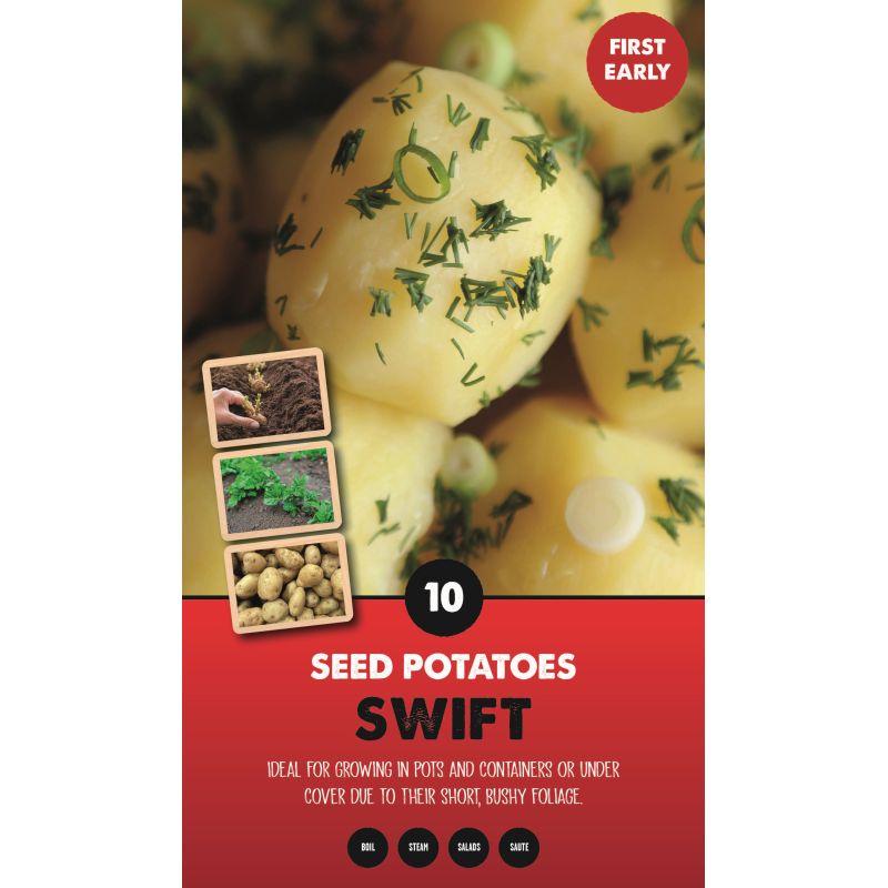 Kapiteyn | Swift First Early Seed Potatoes - Taster Pack (10)