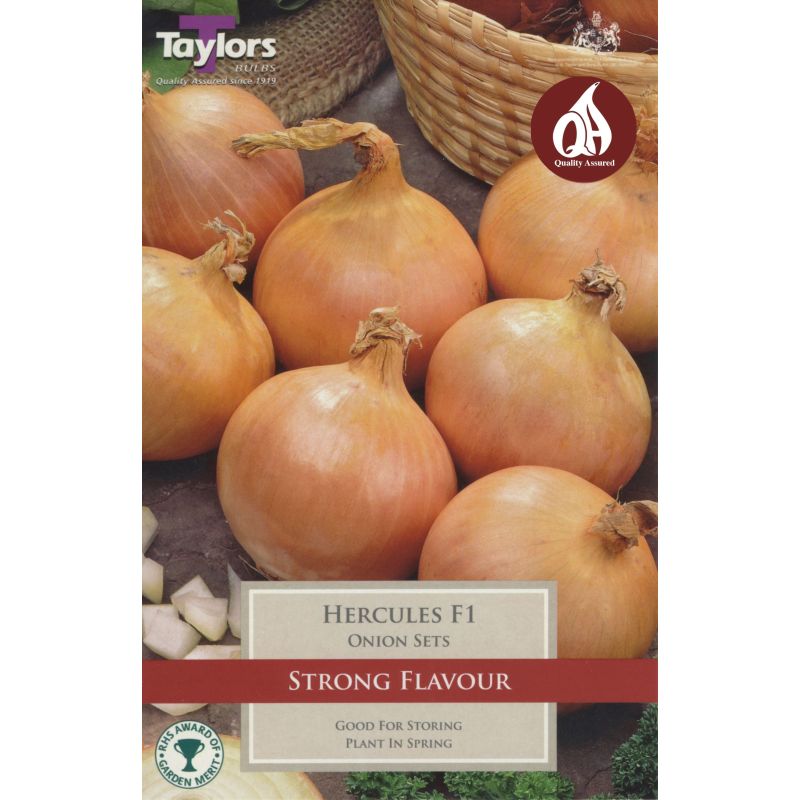 Taylors Bulbs Hercules F1 Onion Sets - 50 Pack (VP215)