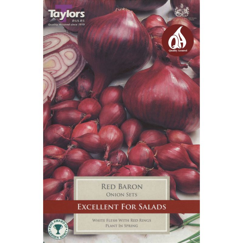 Taylors Bulbs Red Baron Onion Sets - 50 Pack (VP220)