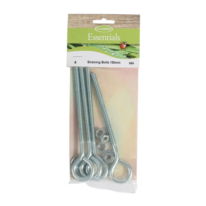 Straining Bolts 150mm - Pack of 4