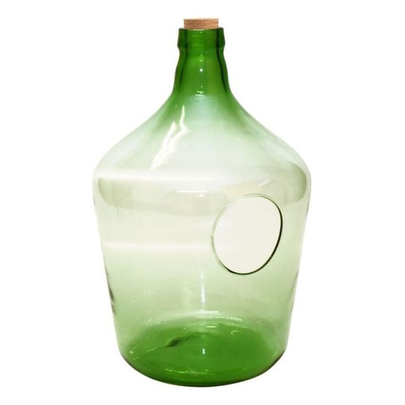 Terrarium - Open Green Bottle (10 Litre)