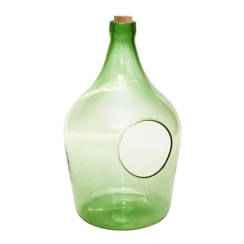 Terrarium - Open Bottle (5 Litre) - Green