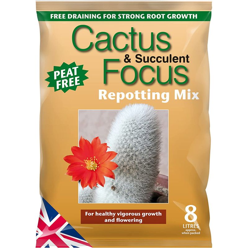Cactus & Succulent Focus Repotting Mix 8ltr