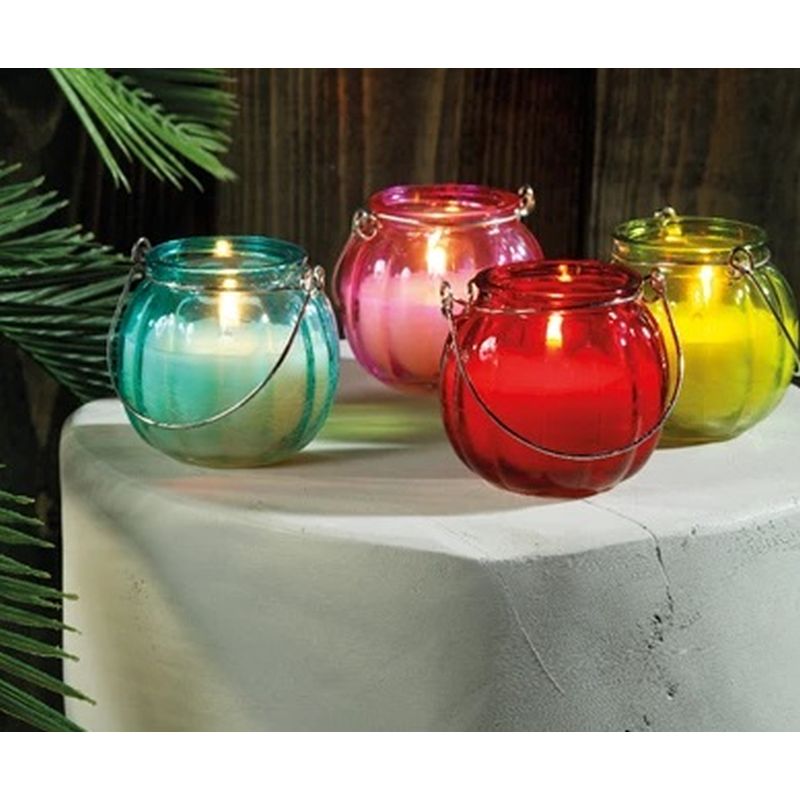 Citronella Jar Candles - Assorted Colours