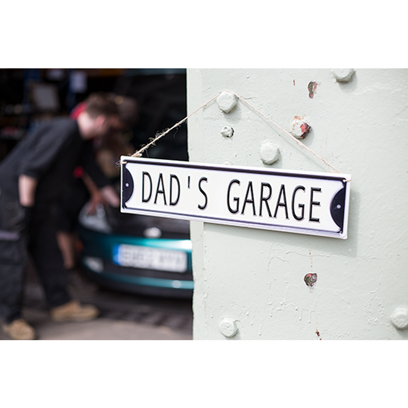 DAD’S GARAGE Wall Sign