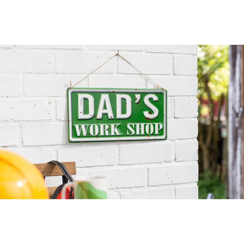 DAD’S WORK SHOP Wall Sign