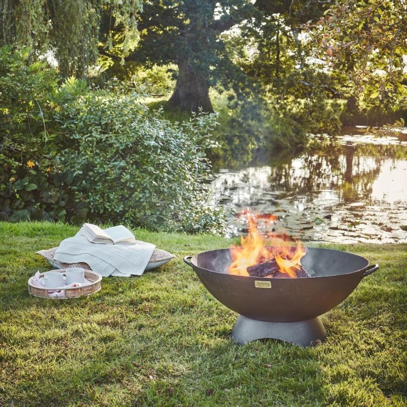 Ivyline Outdoor Artisan Firebowl - Black