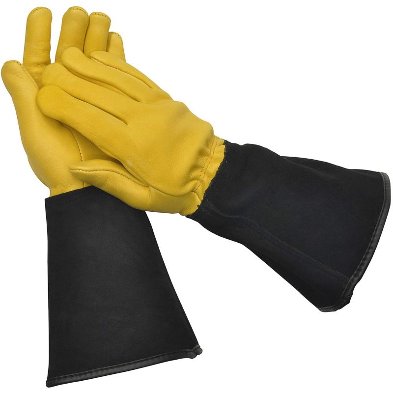 Gold Leaf Gardening Gloves - Tough Touch - Ladies