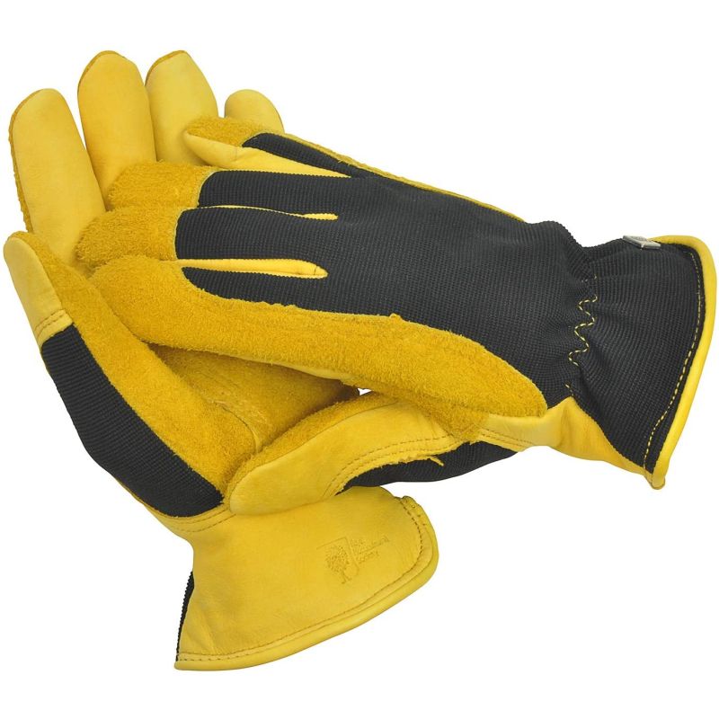 Gold Leaf Gardening Gloves - Winter Touch - Ladies