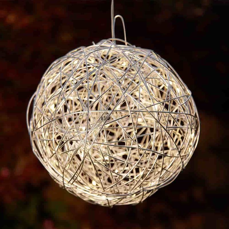 Madison Solar Hanging Wire Nest Light