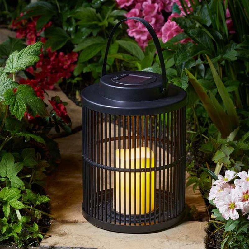 Smart Garden Solar Lantern - Urbane - Black