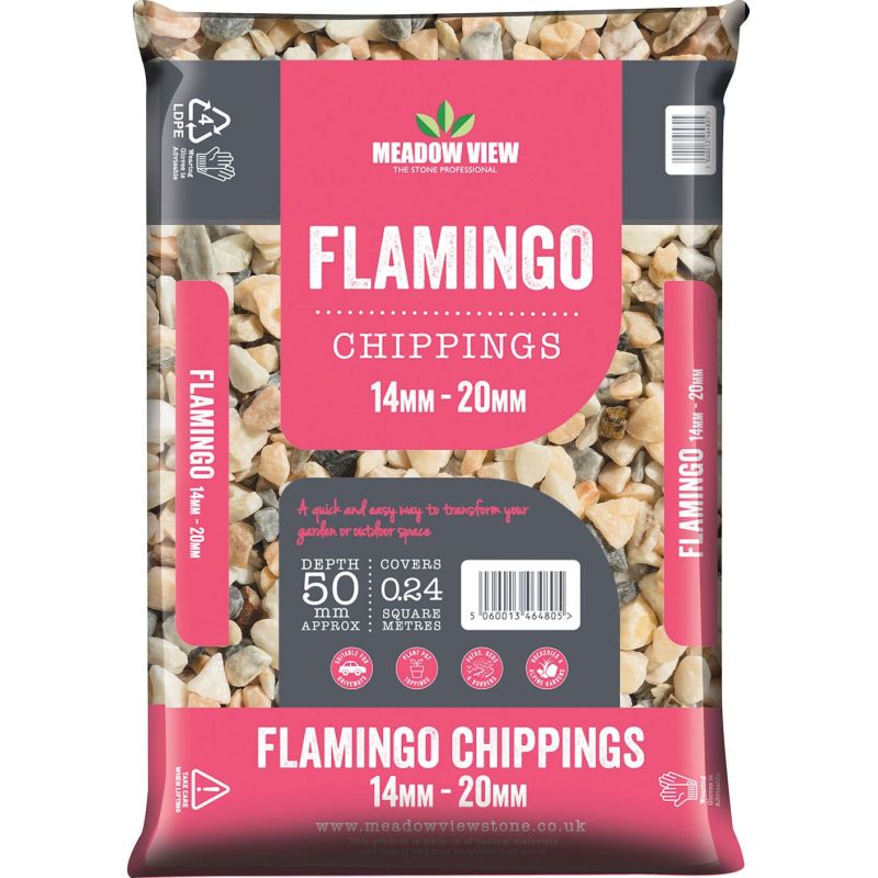Meadow View Flamingo® Chippings 14-20mm