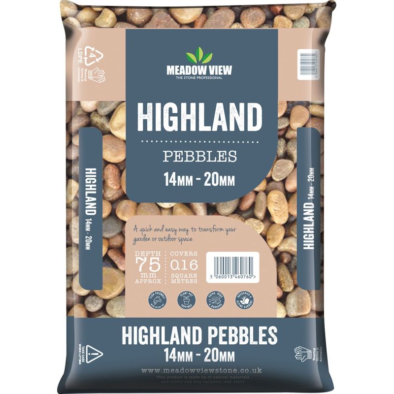 Meadow View Highland Pebbles 14-20mm