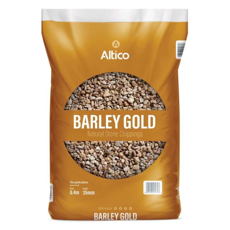 Altico Barley Gold Natural Stone Chippings 10 - 20mm