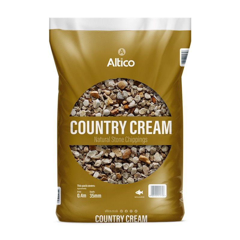 Altico Country Cream Stone Chippings 15 - 25mm