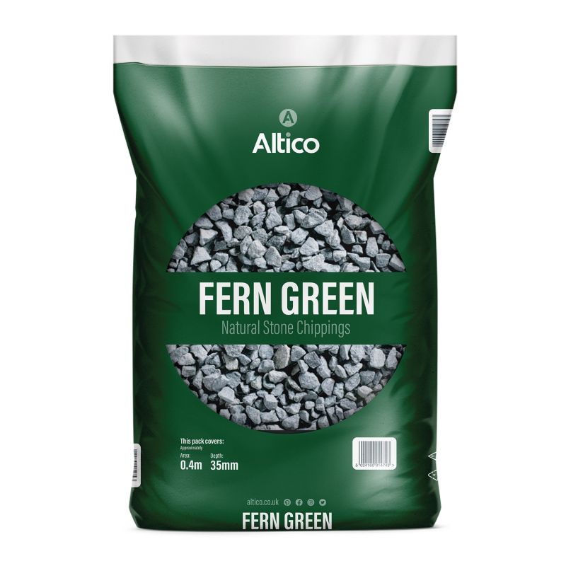 Altico Fern Green Stone Chippings 14 - 20mm