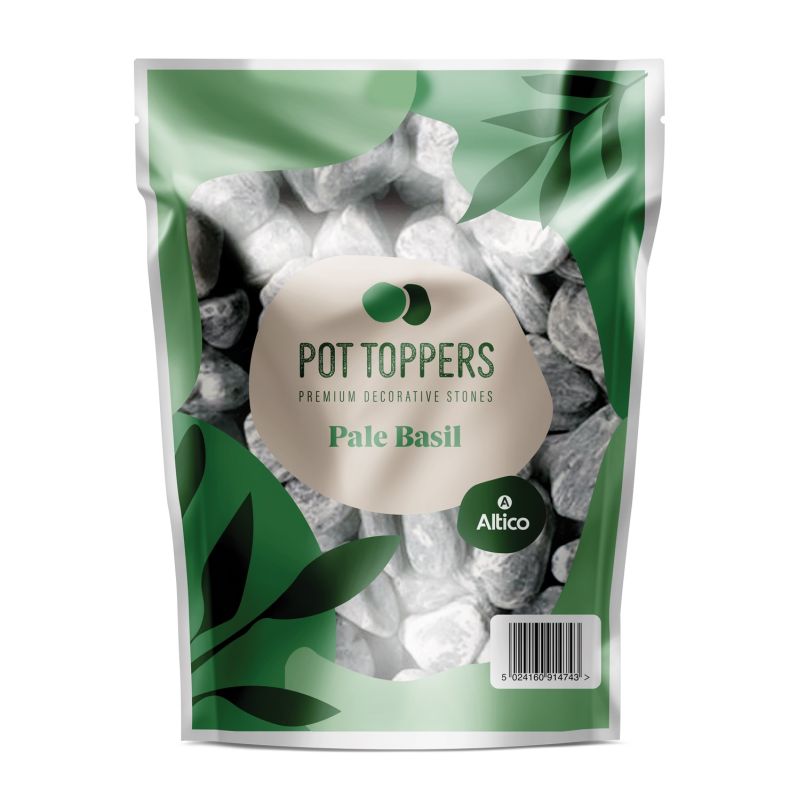 Altico Pot Toppers - Pale Basil - Pouch Pack
