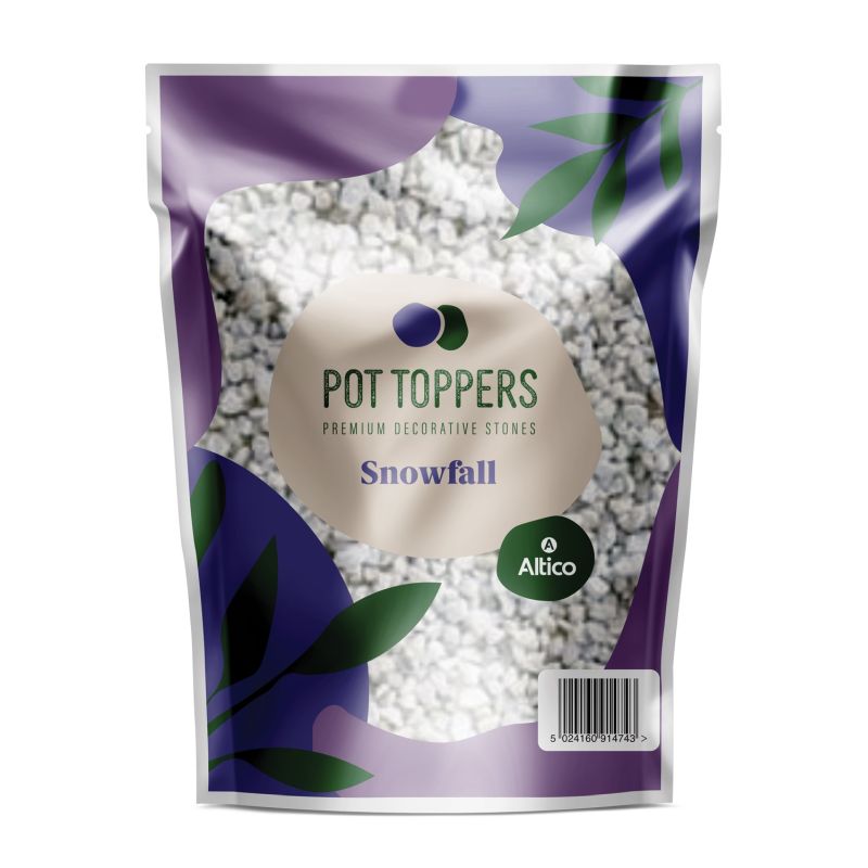 Altico Pot Toppers - Snow Fall - Pouch Pack