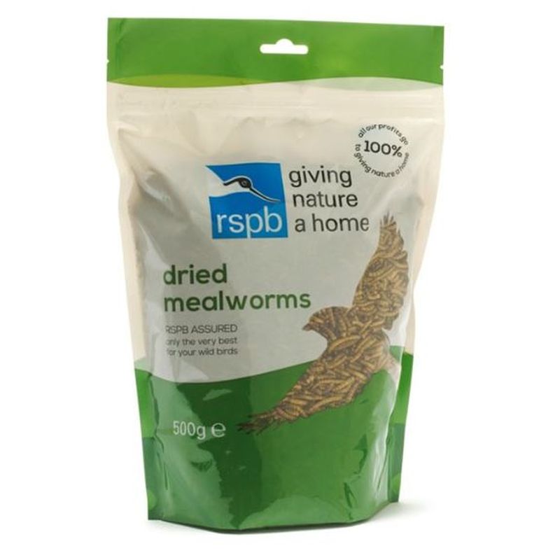 RSPB Dried Mealworms 500g