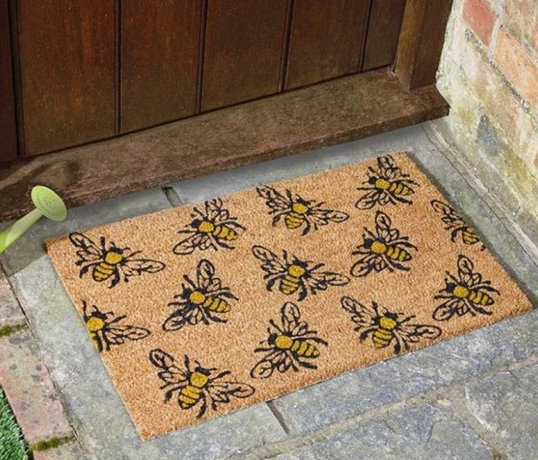 Doormat Bumblebees Mat Decor 45x75cm