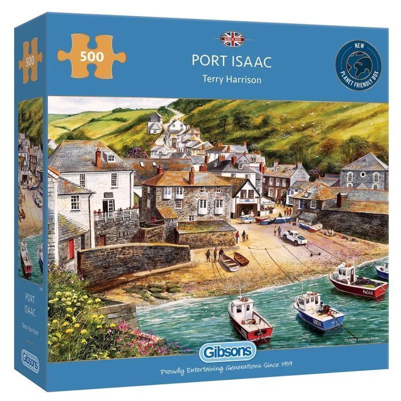 Gibsons Jigsaw Puzzle - Port Issac - 500 Pieces