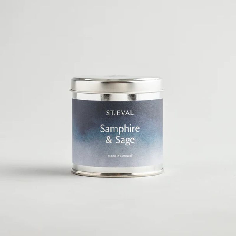 St. Eval | Samphire & Sage, Coastal Scented Tin Candle