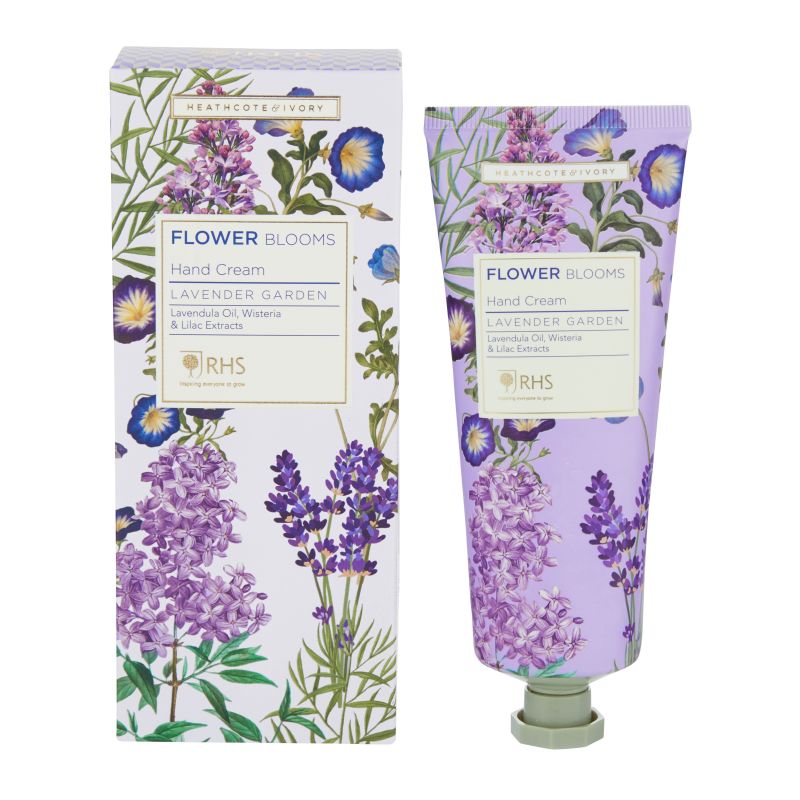 RHS Flower Blooms Lavender Garden Hand Cream 100ml