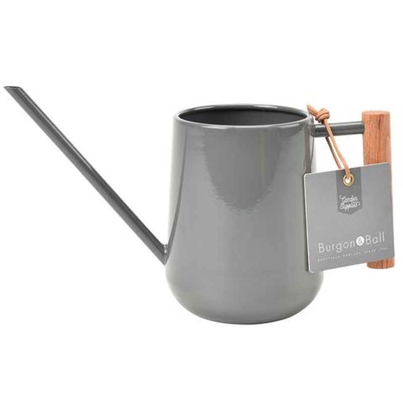 Burgon & Ball Indoor Watering Can - Charcoal - 0.7ltr